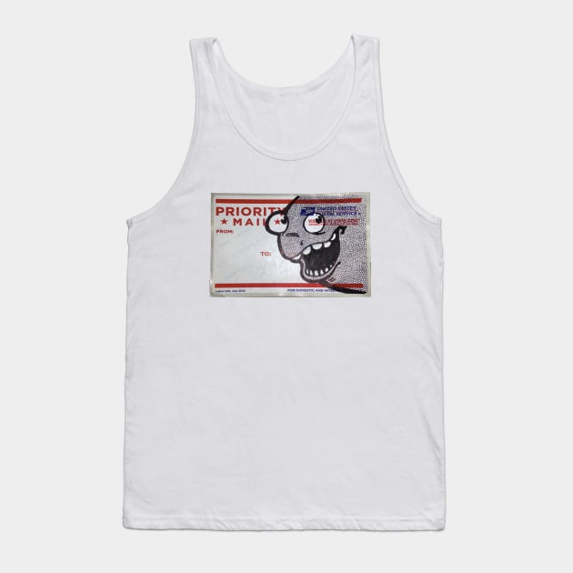 Priority Mail Tank Top by Blue Afro